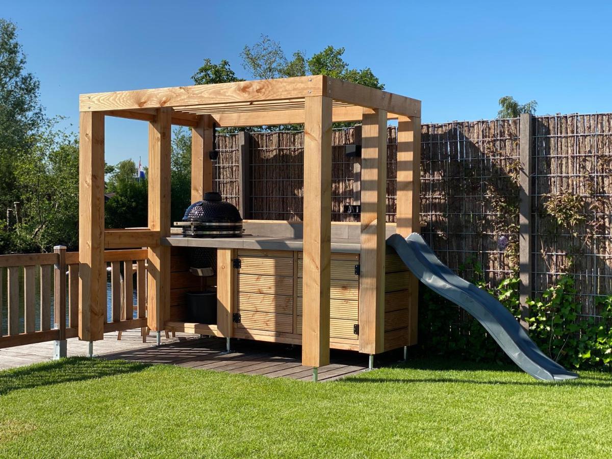 New - Private Residence With Sauna - On A Lake Near Amsterdam Vinkeveen Bagian luar foto