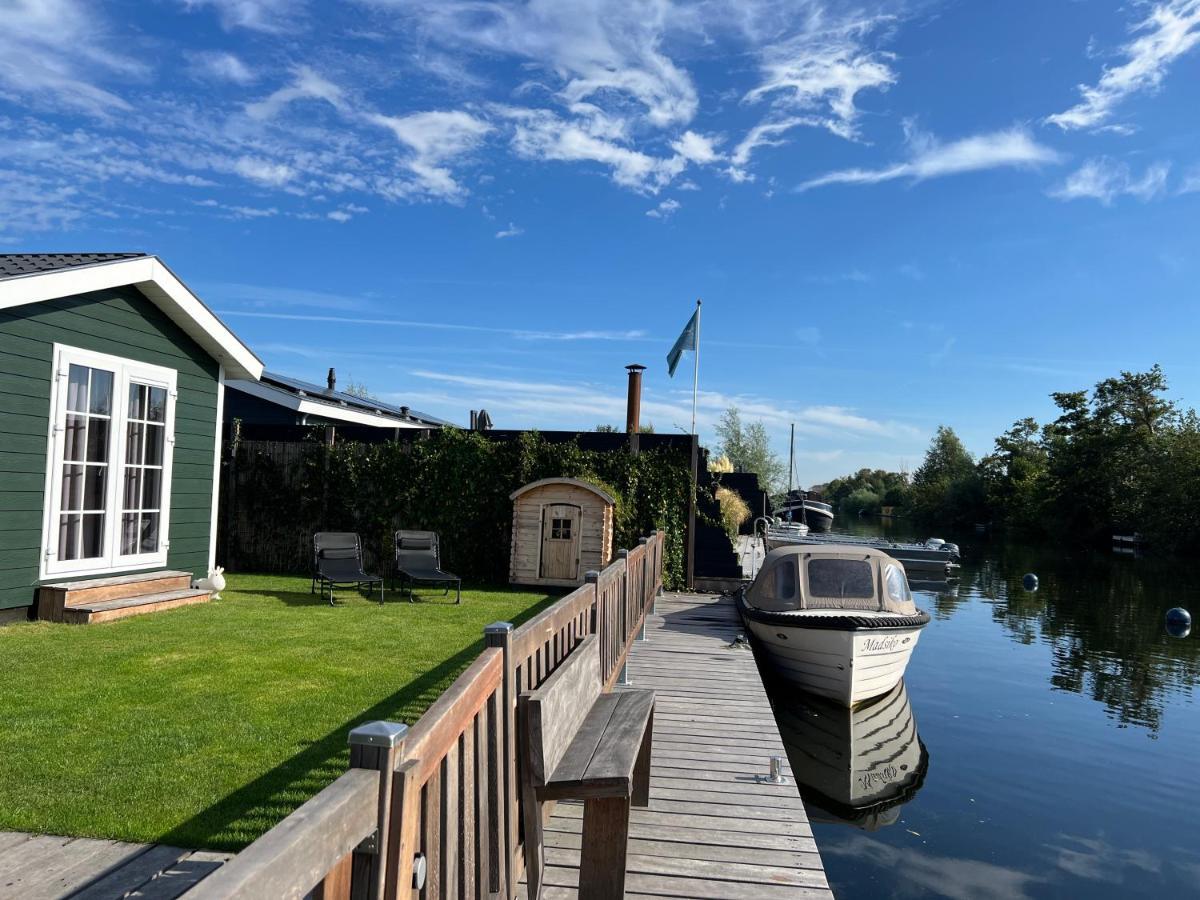 New - Private Residence With Sauna - On A Lake Near Amsterdam Vinkeveen Bagian luar foto