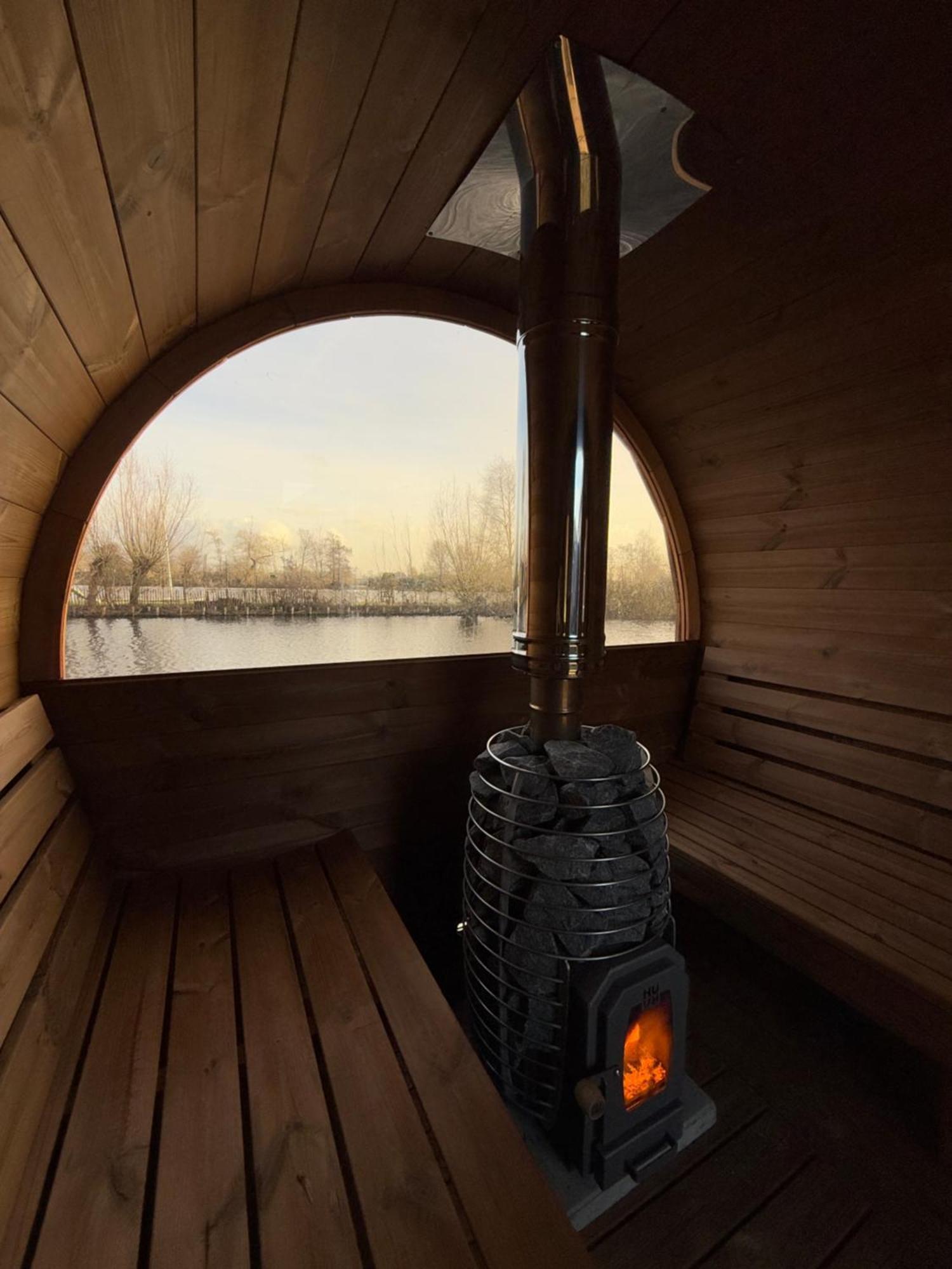 New - Private Residence With Sauna - On A Lake Near Amsterdam Vinkeveen Bagian luar foto